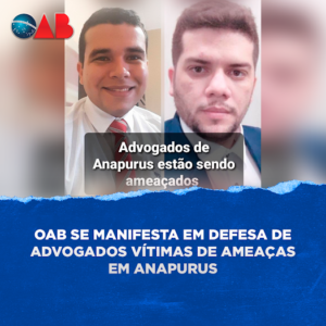 OAB Subseção de Chapadinha emite nota de repúdio sobre tentativa de intimidação sofrida por advogados em Anapurus