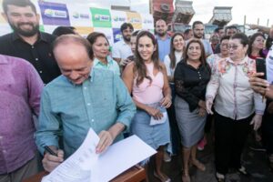 Prefeitura de São José de Ribamar assina ordem de serviço para construção de escola Padrão MEC