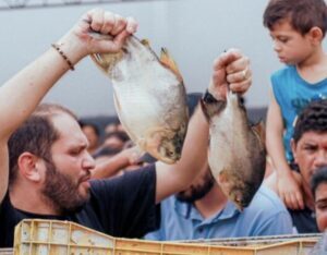 Fernando Pessoa Bate record entrega mais de 30 toneladas de peixes para população de Tuntum.