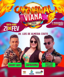 Carnaval de Viana/MA começa nesta sexta-feira, 21; Veja programação completa da maior folia da baixada maranhense
