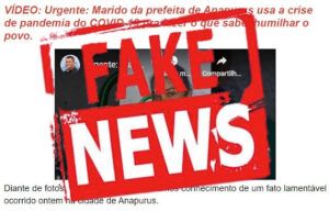 Fake News: Oposição usa mulher beneficiada com distribuição de cesta básica para atacar marido da Prefeita de Anapurus e é desmascarada