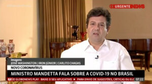 Brasileiro não sabe se escuta o ministro ou o presidente, diz Henrique Mandetta