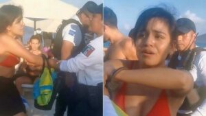 Casal é preso em praia por conta de não consumir nada de barraca