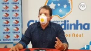 Magno Bacelar confirma 5º caso de Coronavírus em Chapadinha, fala que município tem 13 respiradores, mas não anuncia qualquer investimento com os mais de 1 milhão e 200 mi recebidos