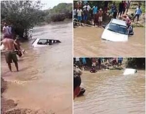 Mulher morre afogada após cair com carro durante travessia de rio em Presidente Vargas/MA