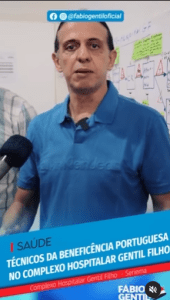 Assistam ao vídeo!!! Fábio Gentil destaca o atendimento e, principalmente, a infraestrutura das unidades de saúde de Caxias…