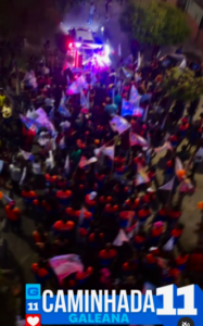 Com muito fôlego, Gentil Neto vem ganhando os bairros de Caxias…