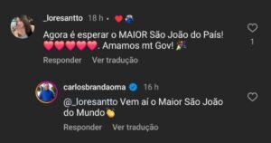 Brandão anuncia preparativos para o São João após sucesso do Carnaval