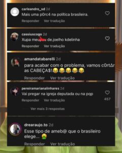 Mical diz que tem sofrido ameaças após fala sobre sessão só com homens na AL