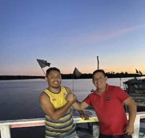 Gustavinho do Povo recebe apoio do amigo Eraldo roxo