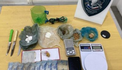 Homem é preso em flagrante por tráfico de drogas, em São Luís