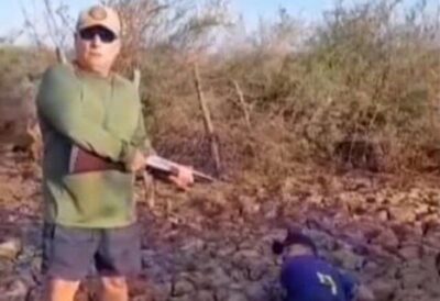 VÍDEO: Fazendeiro aponta arma e ameaça pai e filho no interior do MA