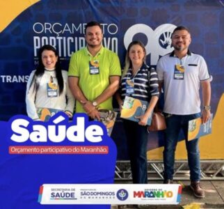 Clodomirzinho e equipe da Saúde participaram de uma Conferência sobre Orçamentos Participativo dos Municípios Maranhenses