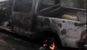 Dois corpos carbonizados são encontrados em carro incendiado em povoado de Grajaú/MA