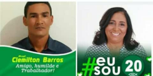 Professor Clemilton Barros e vice Darcy Almeida são os pré-candidatos a sucessão de Iracema Vale, em Urbano Santos