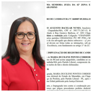 Magno Bacelar pede Impugnação da candidatura de Belezinha