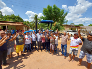 Em visita a Anapurus Hildo Rocha garante apoio a candidatos e entrega patrulha agrícola na zona rural