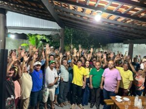 Ex-prefeito Dr. Omar declara apoio, Pré-candidato a prefeito Marcos caldas 2024.