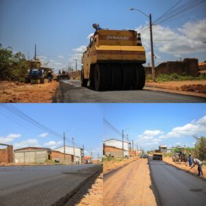 Prefeitura de Santa Inês realiza mais uma etapa de recuperação da Avenida Brasil