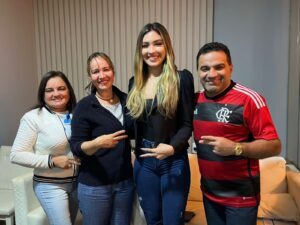 Zé Doca: Vereadora Bia do Posto participou de uma reunião muito produtiva ao lado da prefeita josa Cunha e o casal de deputados.
