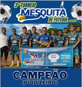 Mesquita comemora o Dias dos Pais com torneio de futebol zona rural de São Mateus.