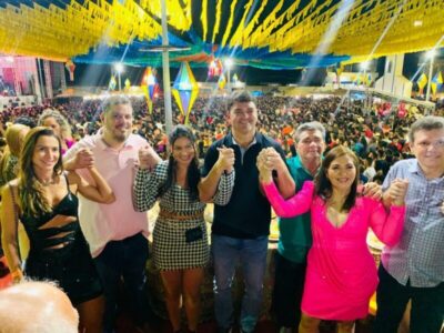 Deputado Rodrigo Lago participa do São João dos Muypurás em Anapurus