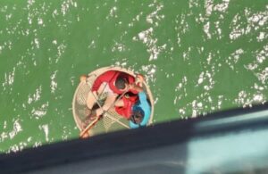 Bombeiros e CTA resgatam cinco pessoas em naufrágio após São José de Ribamar; veja imagens