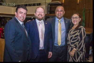 Por unanimidade, Roberto Costa é aclamado quarto vice-presidente da Assembleia Legislativa