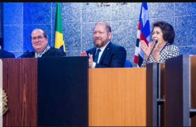 Presidente Othelino Neto prestigia homenagens a magistrados no TRE-MA