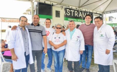 Deputado Roberto Costa e Victor Mendes participam de inauguração do Castramóvel, em São Luís