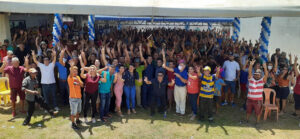 Com a presença do deputado federal Josimar de Maranhãozinho e lideranças do Baixo Parnaíba e Maranhão, Araújo Diniz pára Mata Roma com grande ato de reafirmação de pré-candidatura