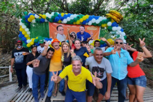 Reunindo centenas de moradores da zona rural, Magno Bacelar participa de festa de aniversário e lançamento da pré-candidatura de Geórgia Gomes ao legislativo