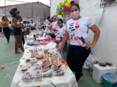 Feirinha de doces e salgados foi um grande sucesso