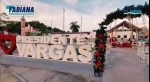 Inédito: Fabiana Mendes presenteia Presidente Vargas com uma linda decoração Natalina