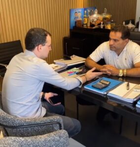 Josimar reúne deputados e prefeitos da base com Diretor do FNDE