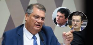 A conversa de Moro e Deltan sobre a aprovação de Flávio Dino no STF