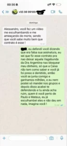 Bomba!! Gerente da Caixa Federal Abre a Caixa de Pandora em relação a Alessandro Martins !!