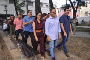 Edivaldo entrega reforma da Fonte das Pedras, fortalecendo o Centro como espaço vital para São Luís
