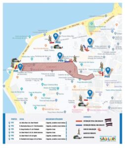 Prefeitura de São Luís fará alteração no trânsito nas imediações das praças Dom Pedro II e Benedito Leite