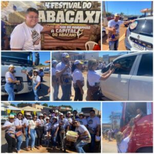 Prefeito Tratorzão dá início ao IV Festival do Abacaxi em São Domingos do Maranhão