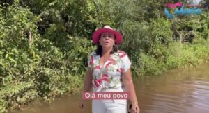 Simplesmente Maria pede apoio do governador para socorrer famílias isoladas em Arari.