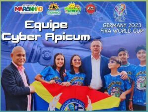 Equipe de alunos de Apicum-Açu é Vice Campeã Mundial na Fira World Cup 2023 na Alemanha