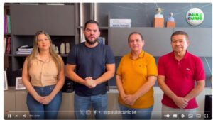 Tânya Mendes é oficializada como vice de Paulo Curió; acordo garante estabilidade para as próximas eleições em Turilândia