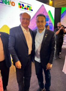 Júnior Cascaria acompanha celebração de novos investimentos da Alumar para o Maranhão