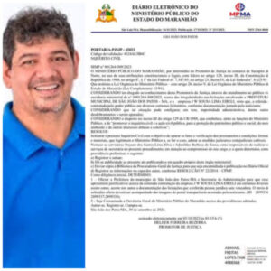 MPMA investiga supostas irregularidades em licitações da prefeitura de São João dos Patos com a empresa JW Sousa Construções