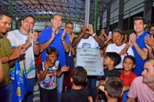 São Luís ganha nova quadra poliesportiva no Angelim, a maior da gestão Braide