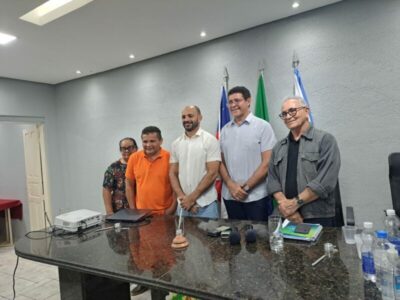 Toma posse o novo gerente da CAEMA em Colinas