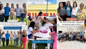Possível vice de Fred Campos, Mariana Brandão segue intensa agenda em Paço do Lumiar