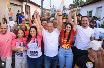 Fred Campos deve vencer eleição com diferença de 35 mil votos sobre o segundo colocado em Paço do Lumiar