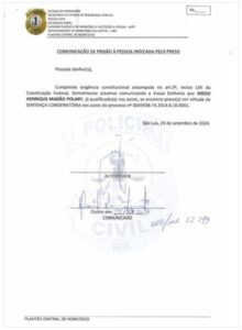 Finalmente, 10 anos após matar Brunno Matos, Diego Polary começa a cumprir pena na Penitenciária de Pedrinhas